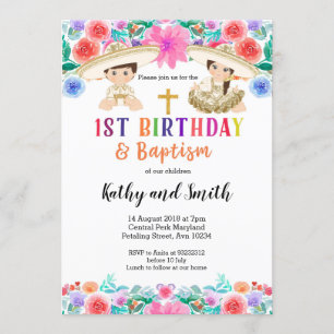 Invitation à l'anniversaire du Twin Fiesta et au b