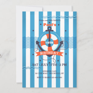 Invitation à l'attaque des rayures marines