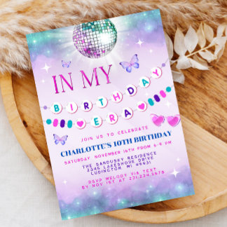 Invitation à l'époque de mon anniversaire - Ado fi