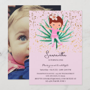 Invitation à l'étincelle tropicale de Ballerina
