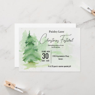 Invitation à l'événement du Festival de l'Arbre de