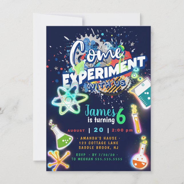 Invitation à l'expérience scientifique (Devant)