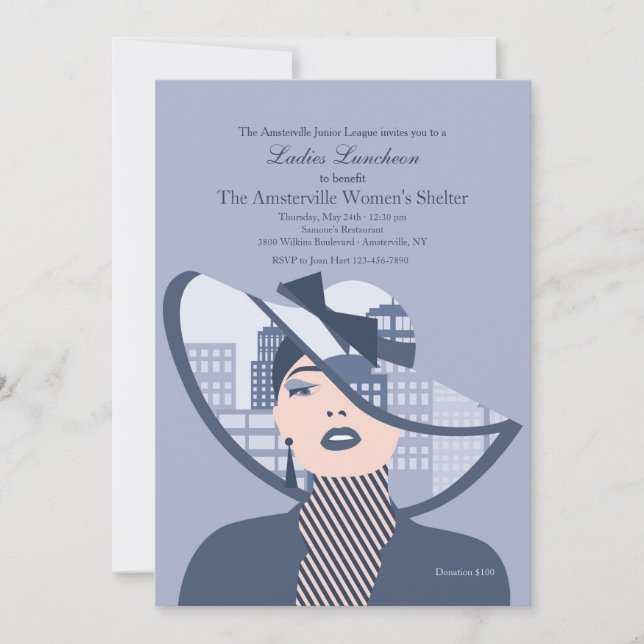 Invitation à l'exposition de Doble (Devant)