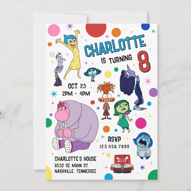 Invitation À l'extérieur 2 Anniversaire (Devant)