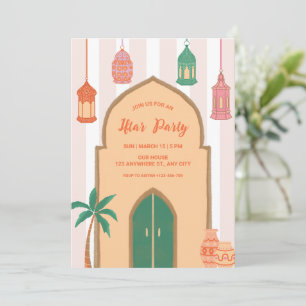 Invitation à l'Iftar Nuit arabienne