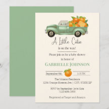 A Little Cutie se trouve sur le Baby shower Way Or
