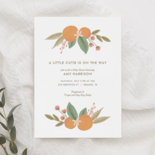 Invitation A Little Cutie se trouve sur le Baby shower Way Or
