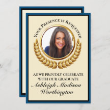 Invitation à l'obtention du diplôme