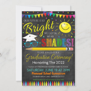 Invitation à l'obtention d'un diplôme de maternell