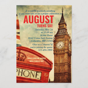 Invitation à Londres