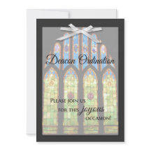 Invitation à l'ordination de diacre - Verre de tac