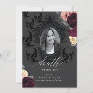 Invitation À mort ma soirée de vingtaine