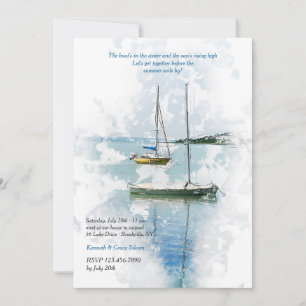 Invitation à naviguer sur le lac