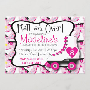 Invitation à patinage à roulettes n°2