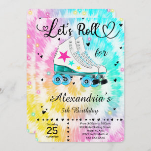 Invitation à patiner à roulettes