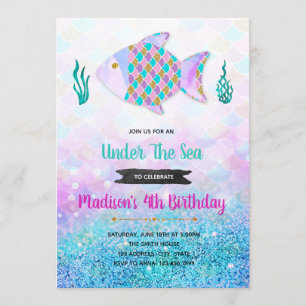 Invitation à Rainbow Fish