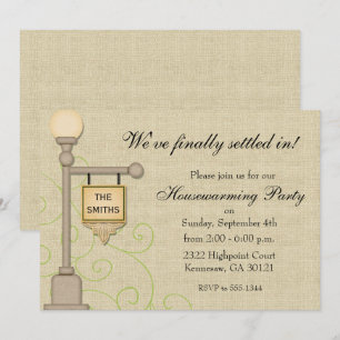 Invitation à réchauffer la maison après lampes rus