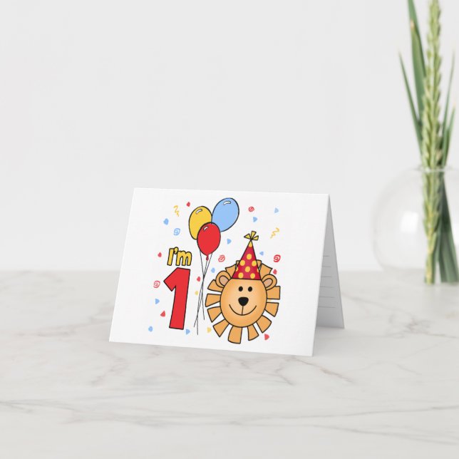 Invitation à remplir le premier anniversaire du vi (Devant)