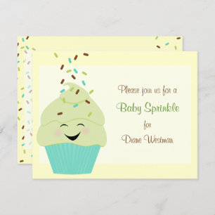 Invitation à saupoudrer les bébés dans des lumière