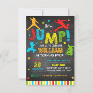 Invitation à sauter - Trampoline Invitation à l'an