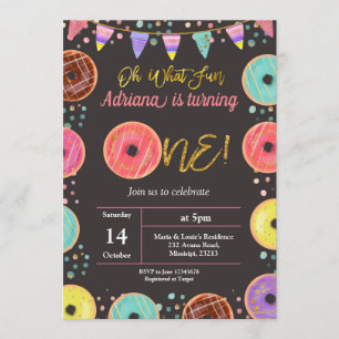 Invitation à thème pour la fête d'anniversaire
