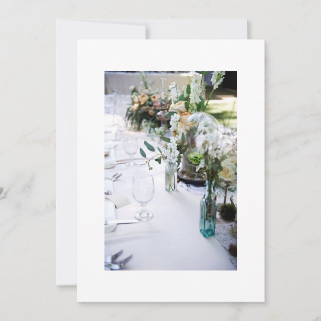 INVITATION À TOUT DÎNER FORMAL OU RÉCEPTION DE MAR (Devant)