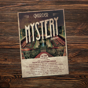 Invitation à un dîner mystère de meurtre