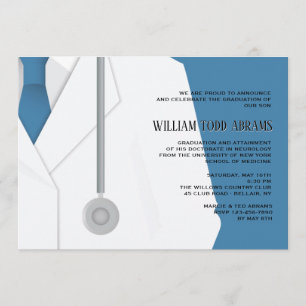 Invitation à un diplôme de Cravate et d'habillemen