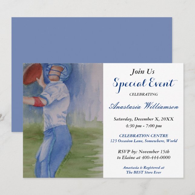 INVITATION À UN ÉVÉNEMENT ARTISTIQUE ET AMUSANT DE (Devant / Derrière)