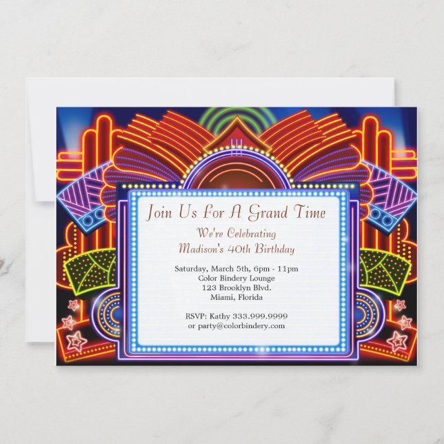 Invitation à un événement de 7 po x 5 po (Devant)