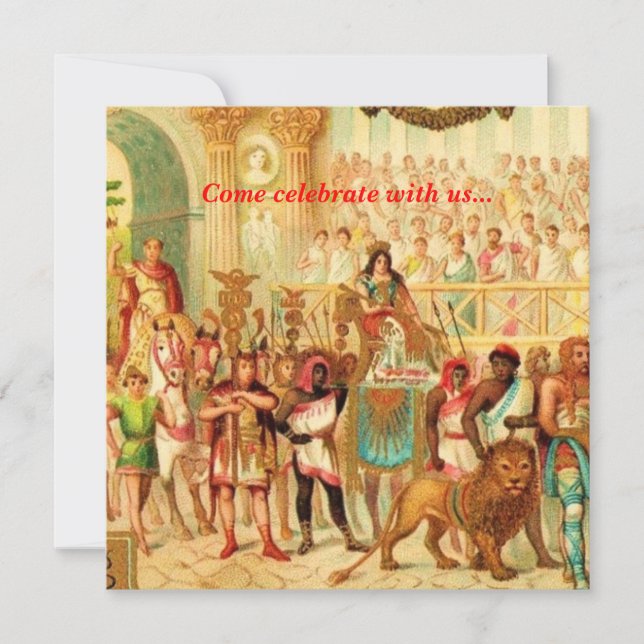 Invitation à un événement spécial (Devant)