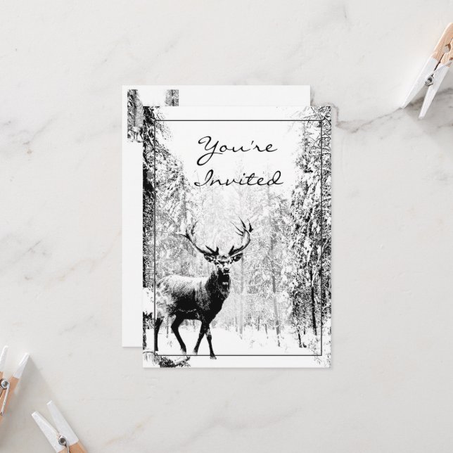 Invitation à un mariage de la fête du stade de des (Devant/Arrière en situation)