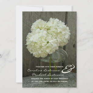 Invitation à un mariage d'Hydranges et de Barnwood