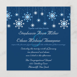 Invitation à un mariage hivernal