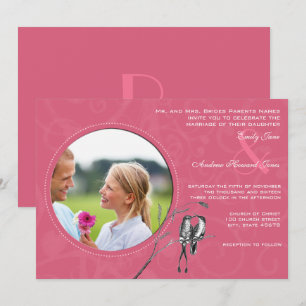 Invitation à un mariage vintage de mereysuckle