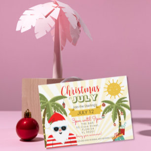 Invitation à un Noël en juillet, Invitation à une 
