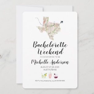 Invitation à un week-end de fête de fiançailles à
