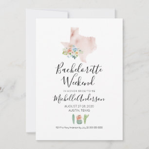 Invitation à un week-end de fête de fiançailles à