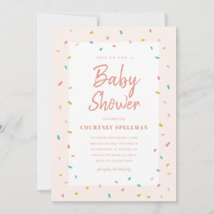 Invitation à une baby shower