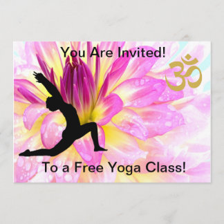 INVITATION À UNE CLASSE DE YOGA GRATUITE
