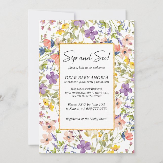 Invitation à une dégustation et découverte de prai (Devant)