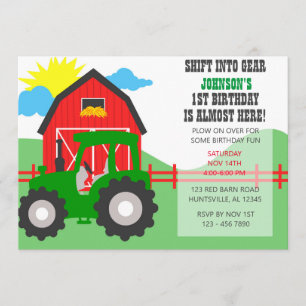 Invitation à une fête agricole