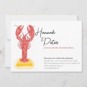 Invitation à une fête aux homards