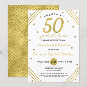 Invitation à une fête d'anniversaire de 50 ans, Fa