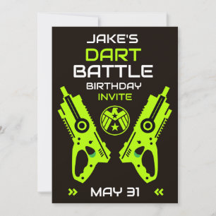 Invitation à une fête d'anniversaire de garçons Da