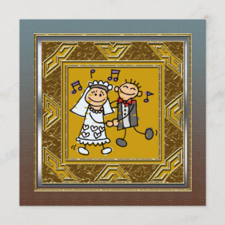 Invitation à une fête d'anniversaire de mariage