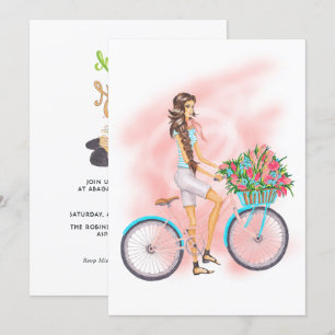 Invitation à une fête d'anniversaire de printemps