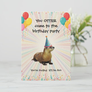 Invitation à une fête d'anniversaire d'enfant - Vo