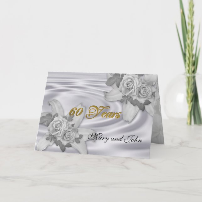 Invitation à une fête d'anniversaire des 60 ans av (Devant)