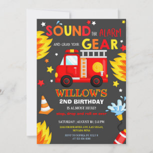 Invitation à une fête d'anniversaire sur le thème